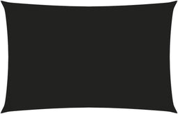 vidaXL - Zonnescherm - rechthoekig - 4x7 - m - oxford - stof - zwart