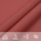 vidaXL - Zonnescherm - rechthoekig - 5x7 - m - oxford - stof - terracottakleurig
