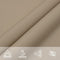 vidaXL - Zonnescherm - rechthoekig - 5x8 - m - oxford - stof - taupe