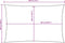vidaXL - Zonnescherm - rechthoekig - 5x8 - m - oxford - stof - wit