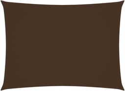 vidaXL - Zonnescherm - rechthoekig - 6x7 - m - oxford - stof - bruin