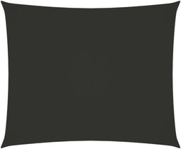 vidaXL - Zonnescherm - rechthoekig - 6x7 - m - oxford - stof - antracietkleurig
