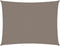 vidaXL - Zonnescherm - rechthoekig - 6x7 - m - oxford - stof - taupe
