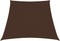 vidaXL - Zonnescherm - trapezium - 3/4x3 - m - oxford - stof - bruin