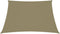 vidaXL - Zonnescherm - trapezium - 4/5x4 - m - oxford - stof - beige