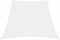vidaXL - Zonnescherm - trapezium - 4/5x4 - m - oxford - stof - wit