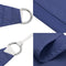vidaXL - Zonnescherm - vierkant - 2,5x2,5 - m - oxford - stof - blauw