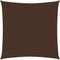 vidaXL - Zonnescherm - vierkant - 2,5x2,5 - m - oxford - stof - bruin