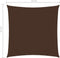 vidaXL - Zonnescherm - vierkant - 2,5x2,5 - m - oxford - stof - bruin