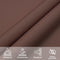 vidaXL - Zonnescherm - vierkant - 2,5x2,5 - m - oxford - stof - bruin
