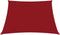 vidaXL - Zonnescherm - vierkant - 2,5x2,5 - m - oxford - stof - rood