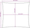 vidaXL - Zonnescherm - vierkant - 2,5x2,5 - m - oxford - stof - rood