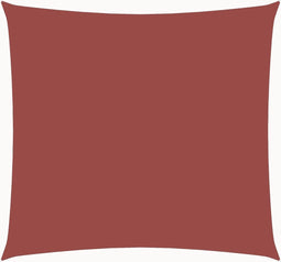 vidaXL - Zonnescherm - vierkant - 2,5x2,5 - m - oxford - stof - terraccota