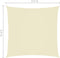 vidaXL - Zonnescherm - vierkant - 2,5x2,5 - m - oxford - stof - crèmekleurig