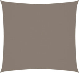 vidaXL - Zonnescherm - vierkant - 2,5x2,5 - m - oxford - stof - taupe