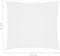 vidaXL - Zonnescherm - vierkant - 2,5x2,5 - m - oxford - stof - wit