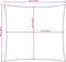 vidaXL - Zonnescherm - vierkant - 2,5x2,5 - m - oxford - stof - wit