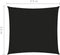 vidaXL - Zonnescherm - vierkant - 2,5x2,5 - m - oxford - stof - zwart