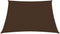 vidaXL - Zonnescherm - vierkant - 2x2 - m - oxford - stof - bruin