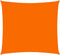 vidaXL - Zonnescherm - vierkant - 2x2 - m - oxford - stof - oranje