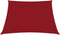 vidaXL - Zonnescherm - vierkant - 2x2 - m - oxford - stof - rood