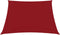 vidaXL - Zonnescherm - vierkant - 2x2 - m - oxford - stof - rood