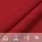 vidaXL - Zonnescherm - vierkant - 2x2 - m - oxford - stof - rood