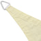 vidaXL - Zonnescherm - vierkant - 2x2 - m - oxford - stof - crèmekleurig