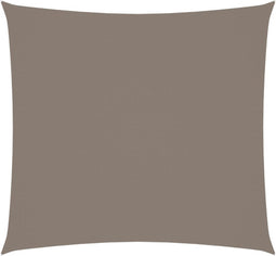 vidaXL - Zonnescherm - vierkant - 2x2 - m - oxford - stof - taupe