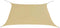 vidaXL - Zonnescherm - vierkant - 3,6x3,6 - m - oxford - stof - beige