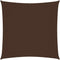 vidaXL - Zonnescherm - vierkant - 3,6x3,6 - m - oxford - stof - bruin