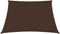vidaXL - Zonnescherm - vierkant - 3,6x3,6 - m - oxford - stof - bruin