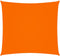 vidaXL - Zonnescherm - vierkant - 3,6x3,6 - m - oxford - stof - oranje