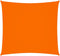 vidaXL - Zonnescherm - vierkant - 3,6x3,6 - m - oxford - stof - oranje