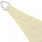 vidaXL - Zonnescherm - vierkant - 3,6x3,6 - m - oxford - stof - crèmekleurig
