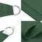 vidaXL - Zonnescherm - vierkant - 3,6x3,6 - m - oxford - stof - donkergroen