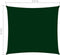 vidaXL - Zonnescherm - vierkant - 3,6x3,6 - m - oxford - stof - donkergroen