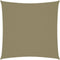 vidaXL - Zonnescherm - vierkant - 3x3 - m - oxford - stof - beige