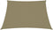 vidaXL - Zonnescherm - vierkant - 3x3 - m - oxford - stof - beige