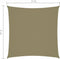 vidaXL - Zonnescherm - vierkant - 3x3 - m - oxford - stof - beige