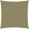 vidaXL - Zonnescherm - vierkant - 3x3 - m - oxford - stof - beige
