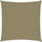 vidaXL - Zonnescherm - vierkant - 3x3 - m - oxford - stof - beige