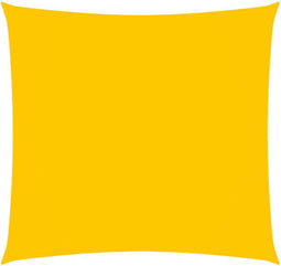 vidaXL - Zonnescherm - vierkant - 3x3 - m - oxford - stof - geel