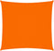 vidaXL - Zonnescherm - vierkant - 3x3 - m - oxford - stof - oranje