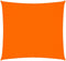 vidaXL - Zonnescherm - vierkant - 3x3 - m - oxford - stof - oranje