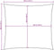 vidaXL - Zonnescherm - vierkant - 3x3 - m - oxford - stof - rood