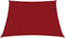 vidaXL - Zonnescherm - vierkant - 3x3 - m - oxford - stof - rood