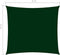vidaXL - Zonnescherm - vierkant - 3x3 - m - oxford - stof - donkergroen