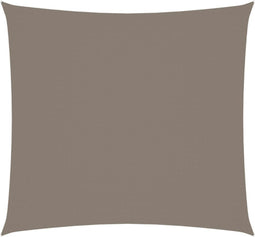 vidaXL - Zonnescherm - vierkant - 3x3 - m - oxford - stof - taupe