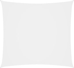 vidaXL - Zonnescherm - vierkant - 3x3 - m - oxford - stof - wit